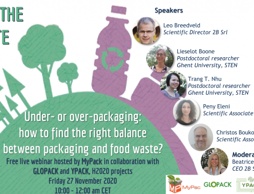 Webinar: “Under – or over- packaging: how to find the right balance between packaging and food waste?”